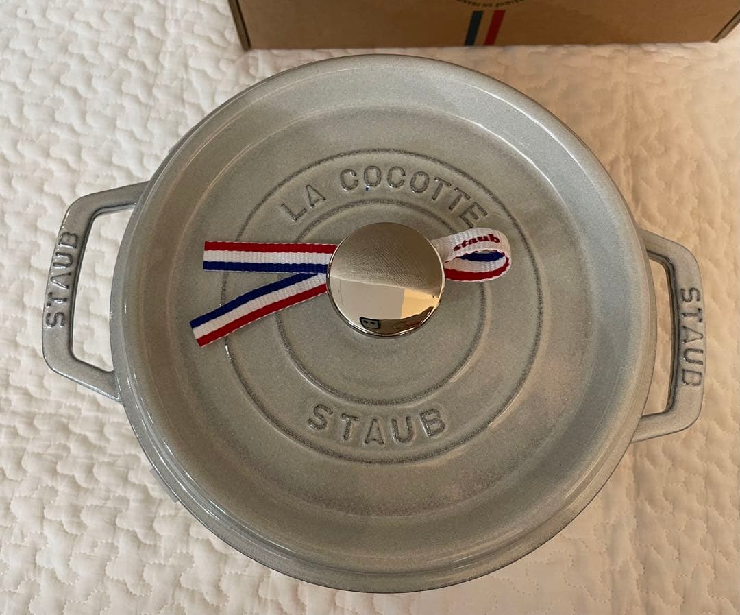 〈新品〉ストウブ　グランドココットラウンド　20㎝　カンパーニュ