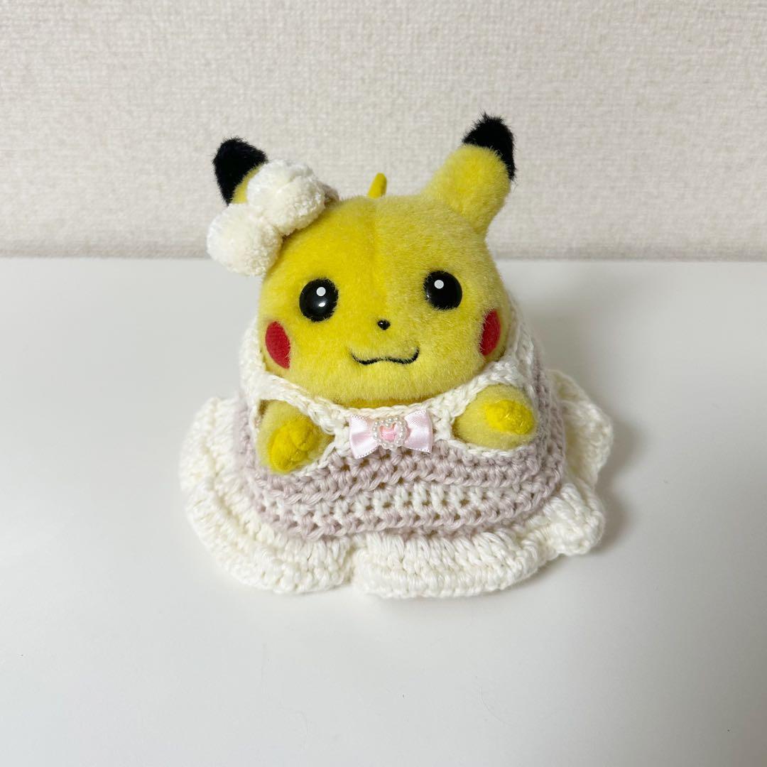 ハンドメイド ぬいぐるみ用 コスチューム 初期ピカチュウ 服 - メルカリ