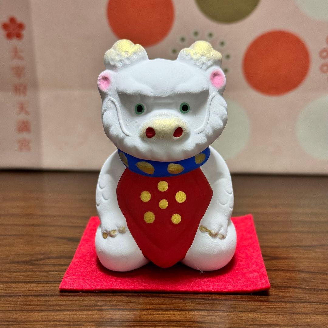 【新品未開封】太宰府天満宮 中村人形 2024年 干支置物（辰・小） 干支鈴