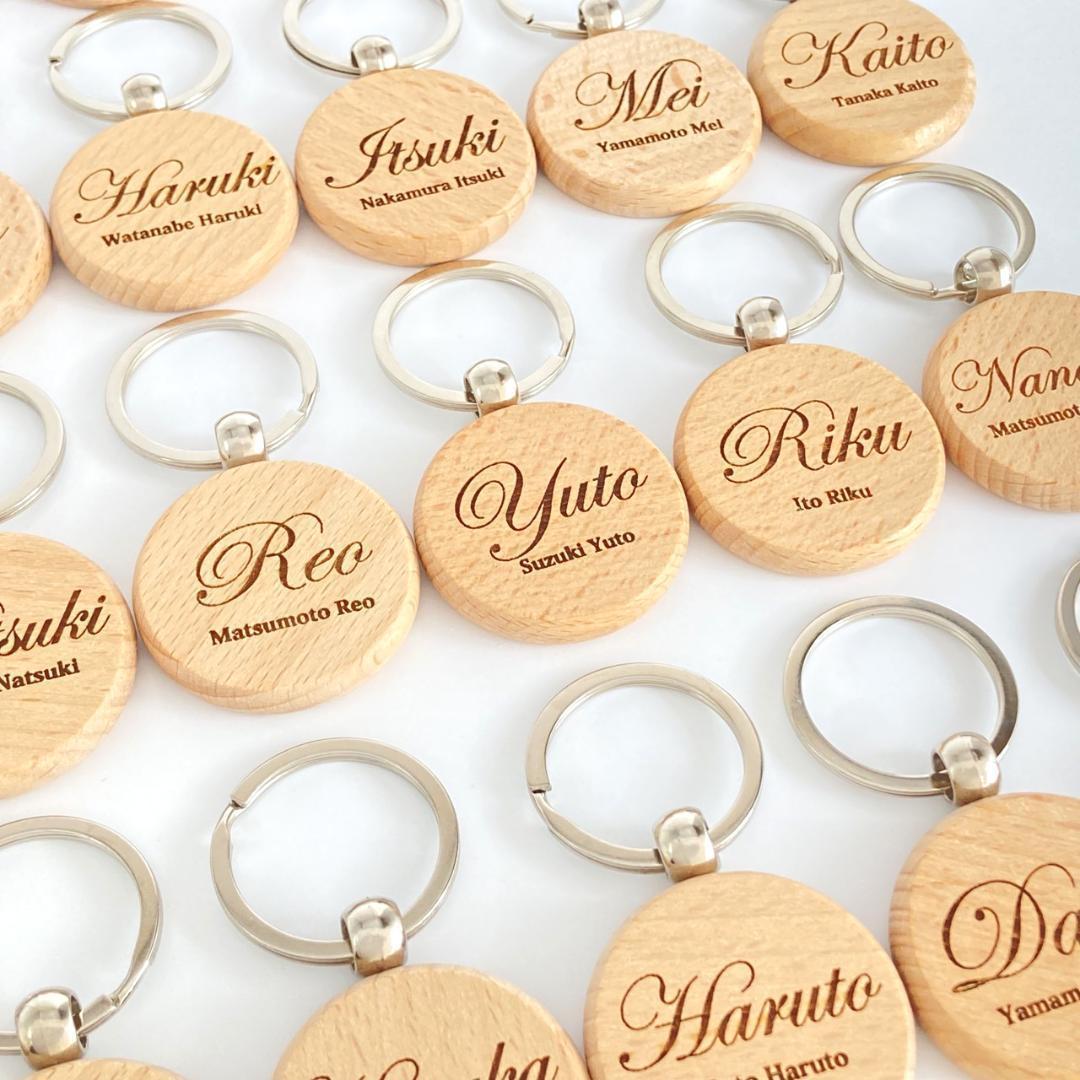 【大口注文価格ご相談用】お名前キーホルダー　30個〜　デザイン豊富♡