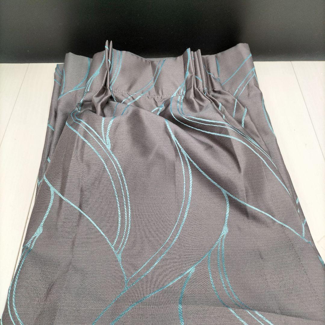 ◆東リ◆カーテン◆2枚1組◆ブラウングレー◆F-2508KA9◆