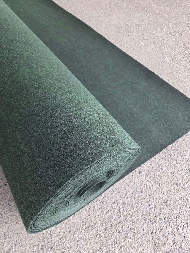 【新品引取り限定】ポリエステル不織布 防草シート(グリーン)厚手　巾2m×20m