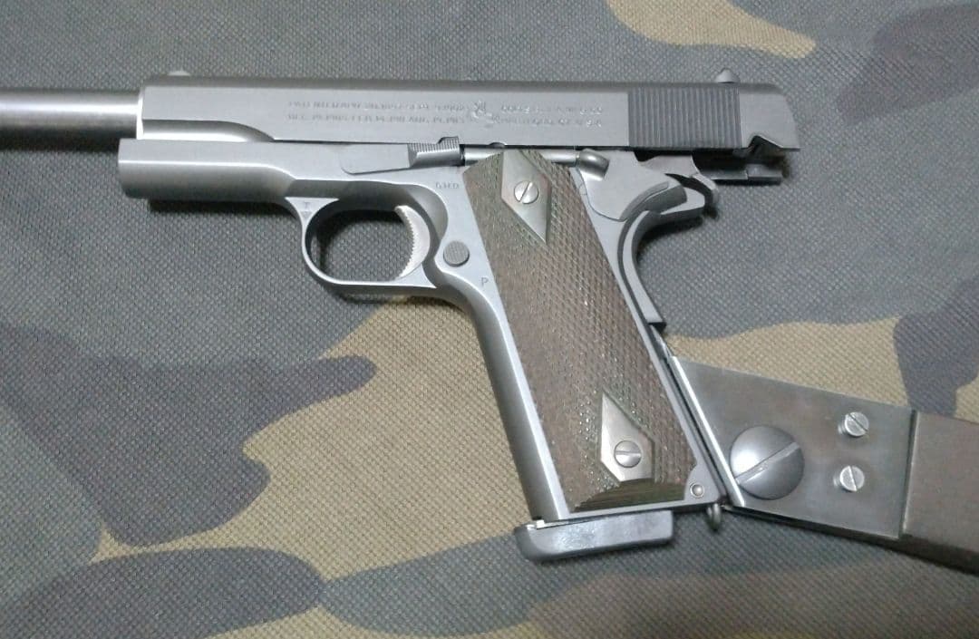 東京マルイ コルトガバメント M1911A1 ロングバレル　ストック　カスタム