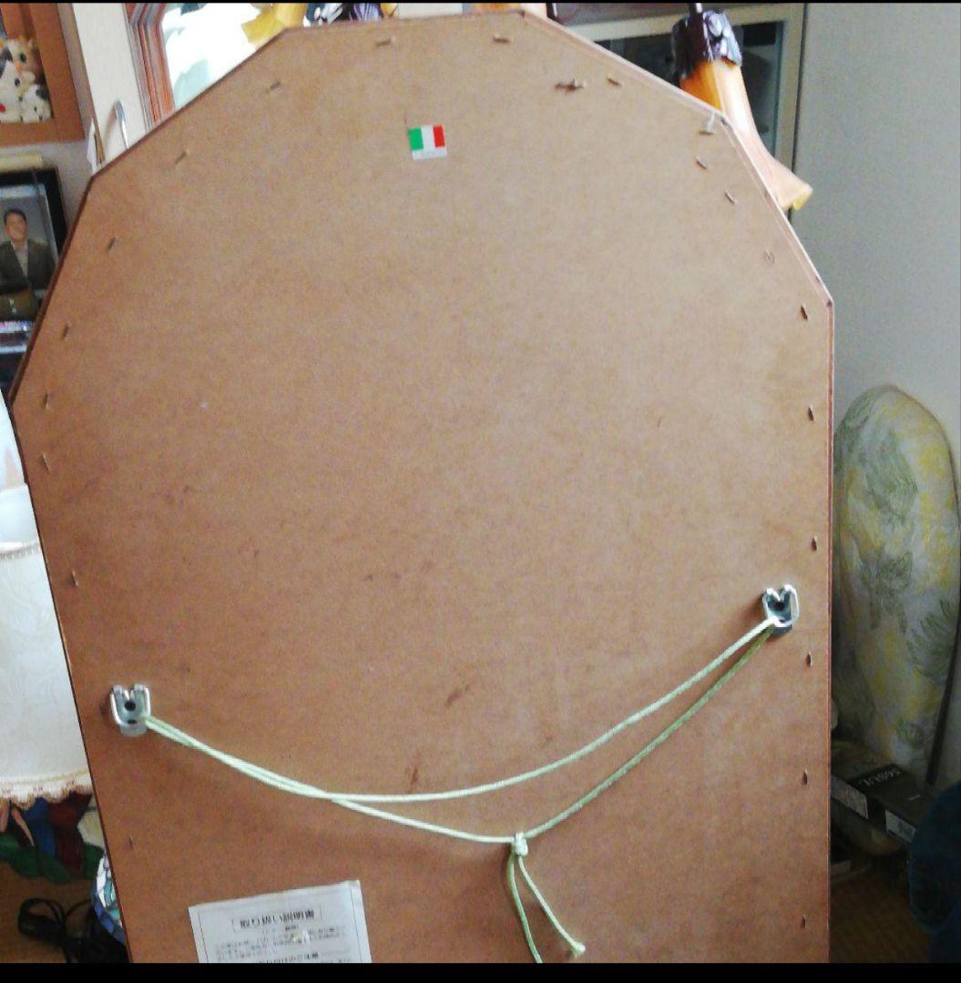 ITALY製　アンティーク　高級家具　鏡　(送料無料)【最終価格】