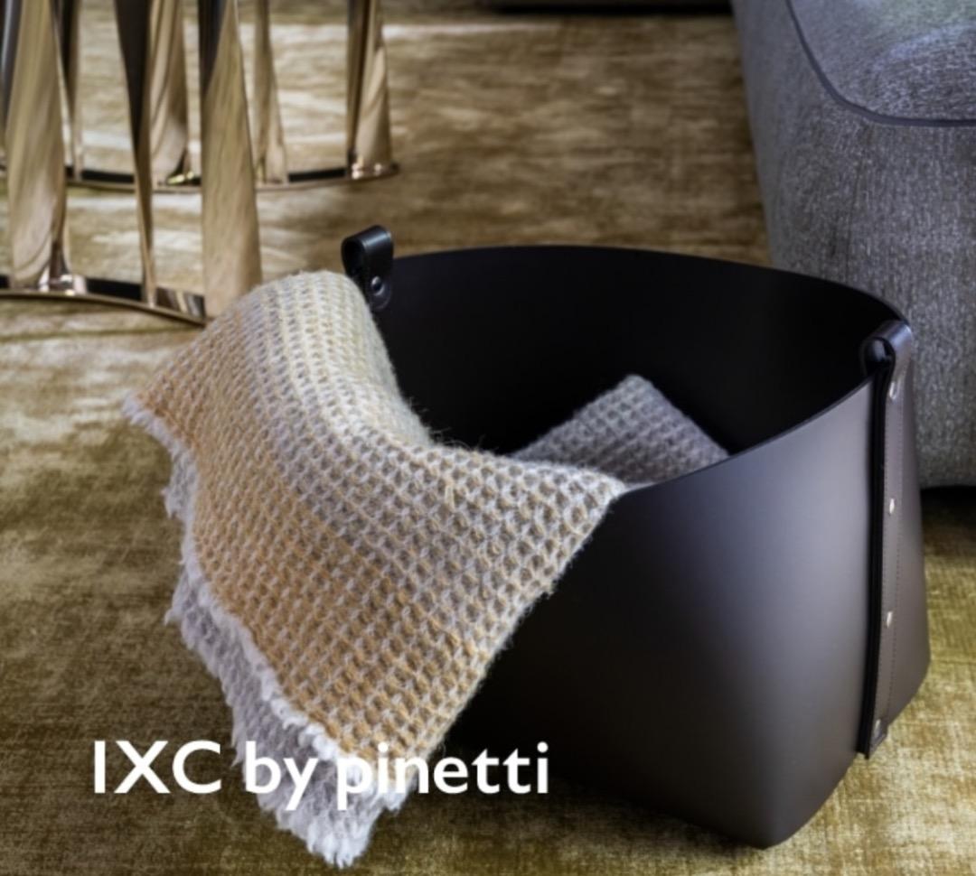 カッシーナ IXC by Pinetti ピネッティ オーバルバスケット本革