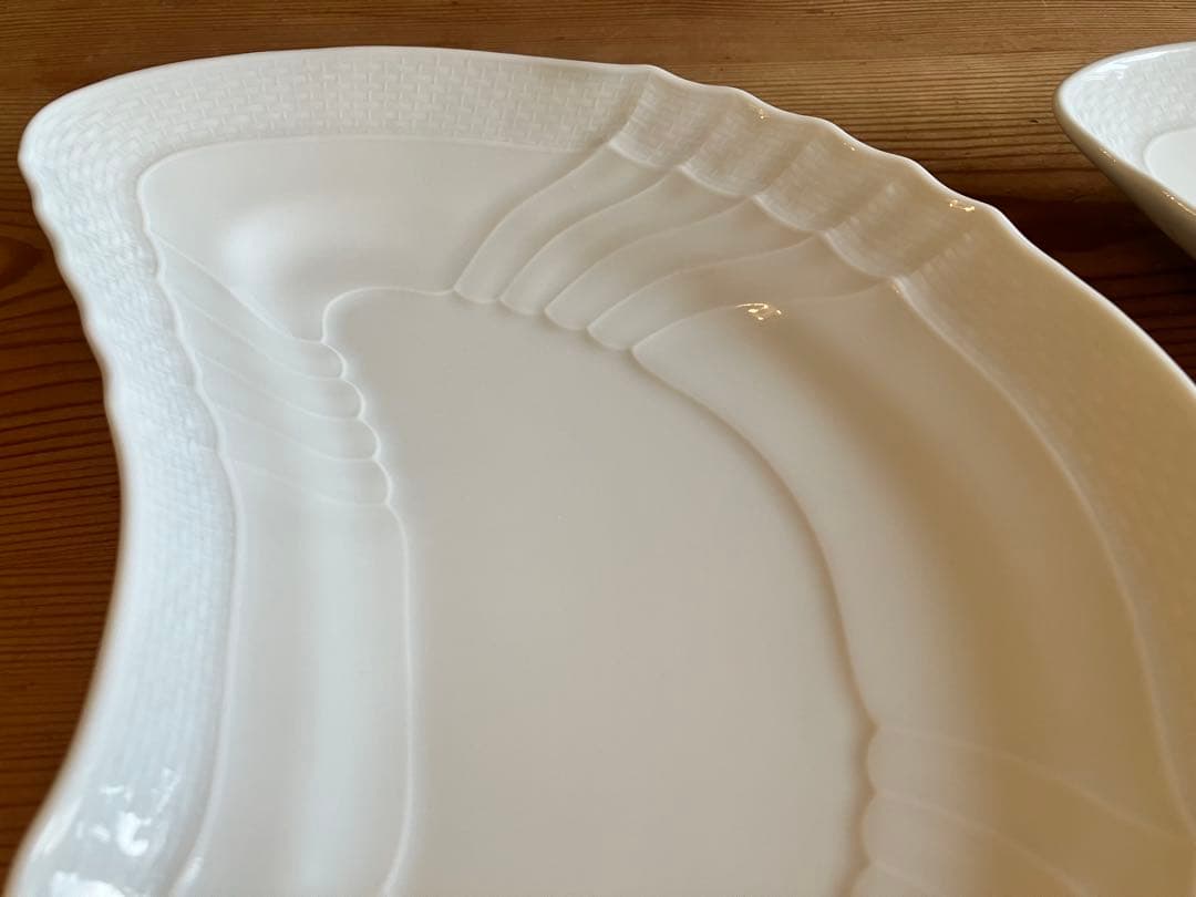 トミー　ジノリ　ベッキオホワイト　クレッセントディッシュ×6+交換分１枚