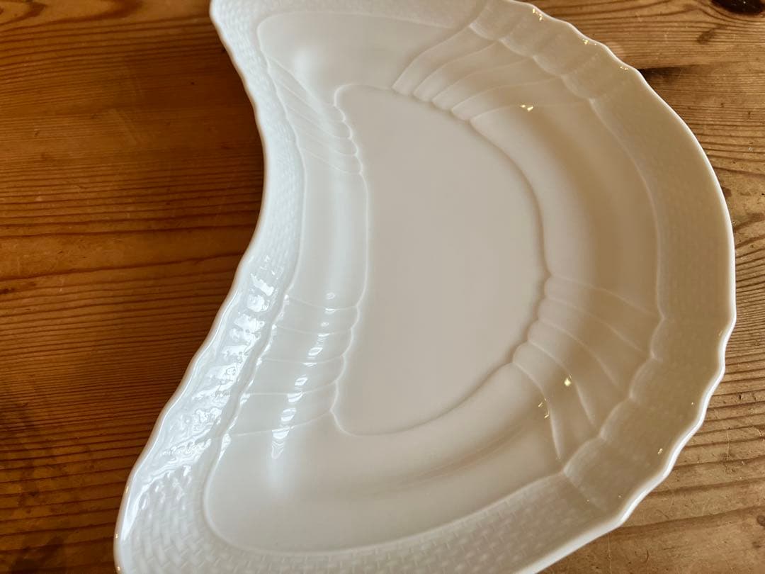 トミー　ジノリ　ベッキオホワイト　クレッセントディッシュ×6+交換分１枚