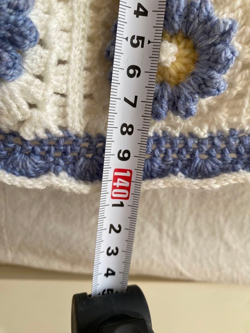 モチーフ編みマルチカバー　大判サイズ