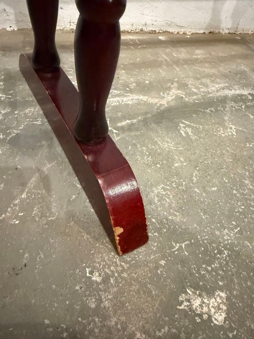 年末年始saleビンテージ　ペイント　木製タオルハンガー　アンティーク