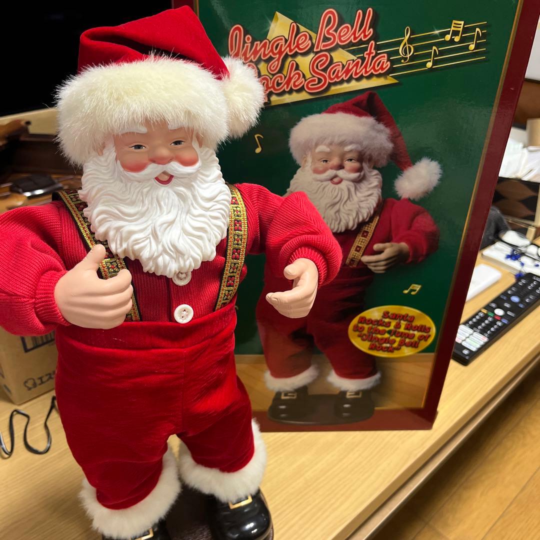 レトロ】ジングルベルロックサンタ ダンシングサンタ クリスマス