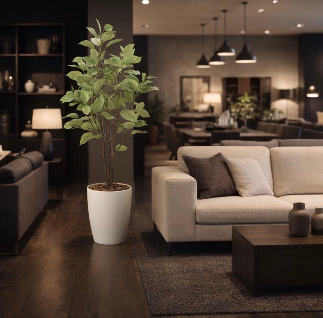 光触媒　人工観葉植物　ウォールグリーン　フェイクグリーン　チェリー90