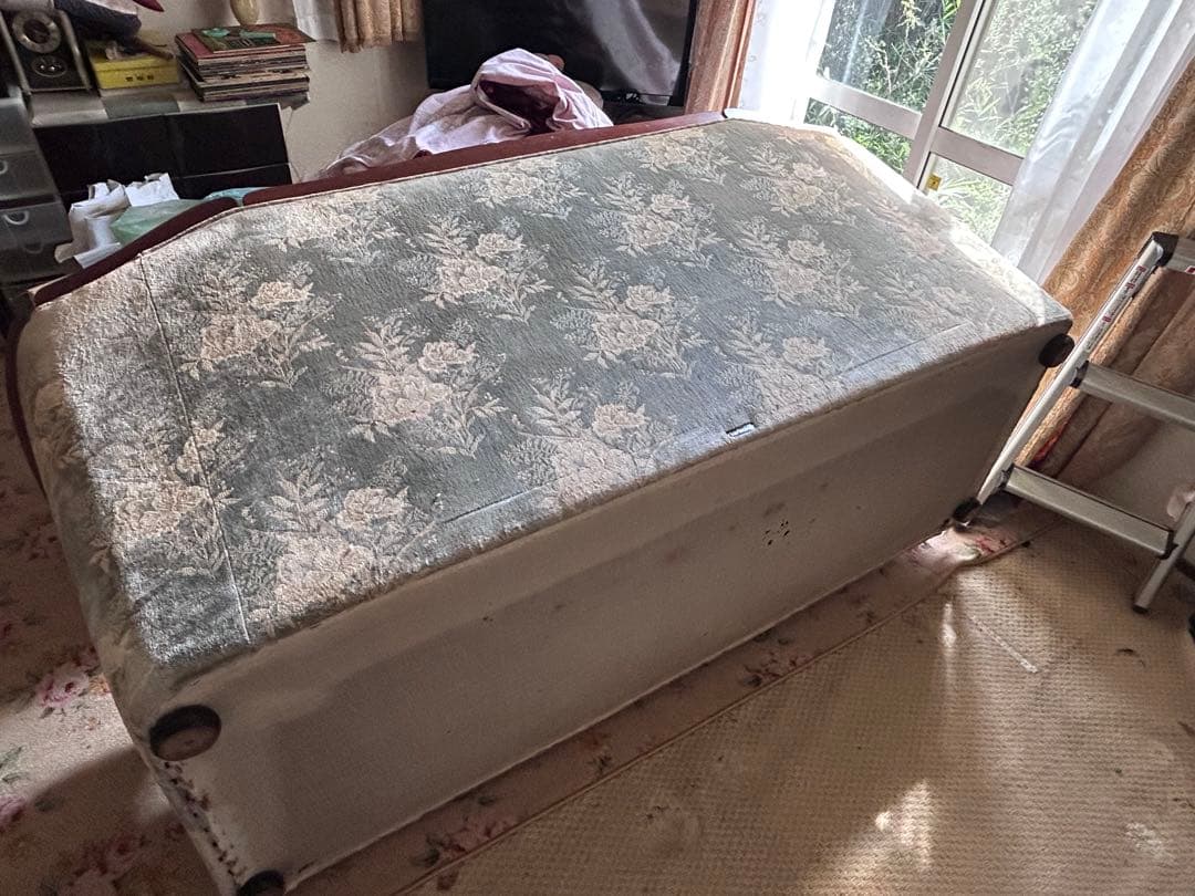 ꧁カリモク家具 karimoku꧂オールドカリモク 金華山織3人掛けソファ 千葉