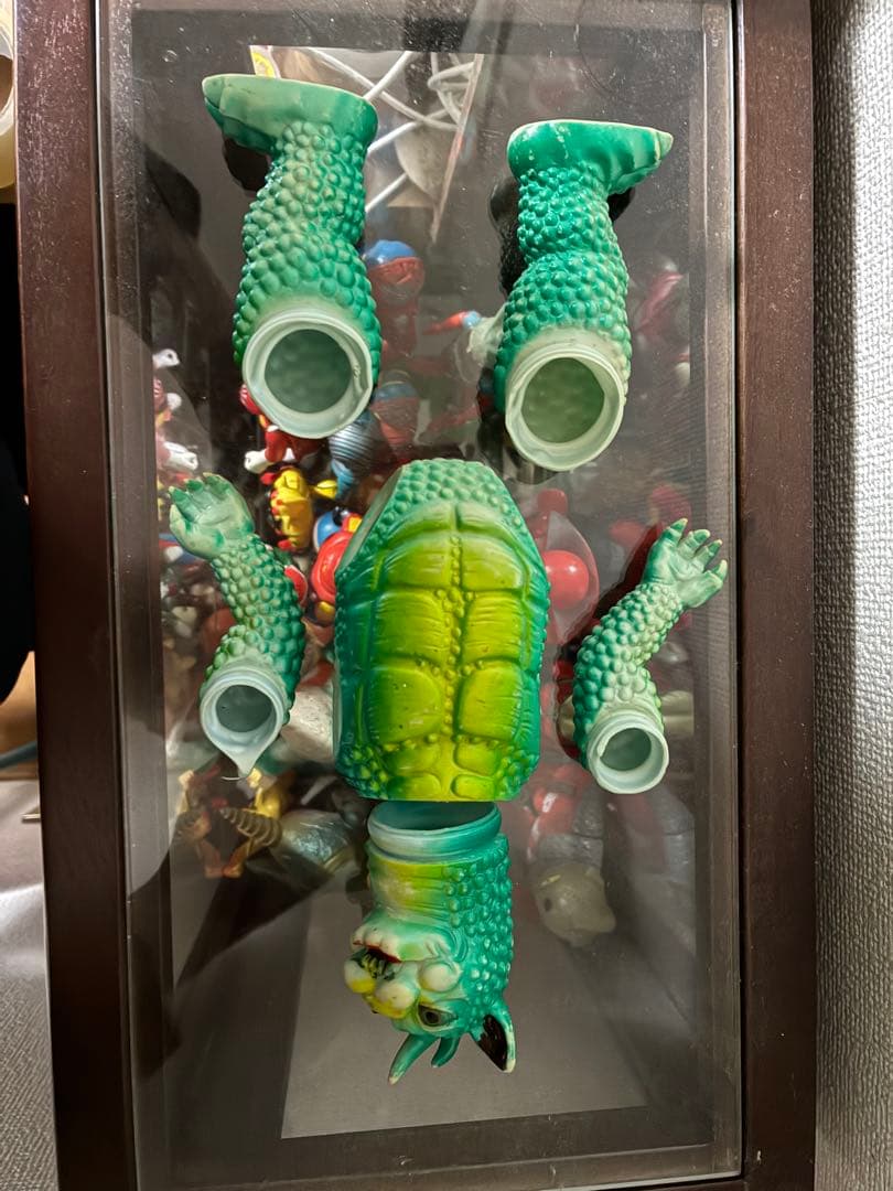 ☆希少⭐︎当時物 ガバラ ソフビ　ひよこマーク・ブルマァク　美品