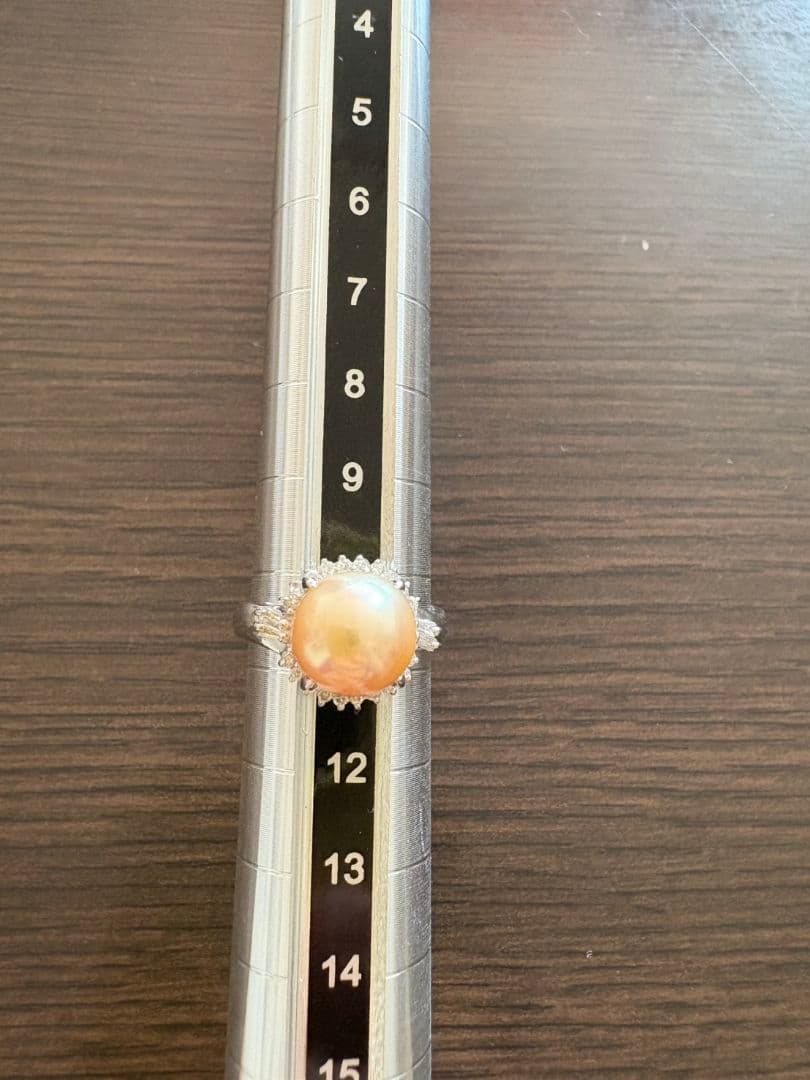 Pt900パールダイヤリング