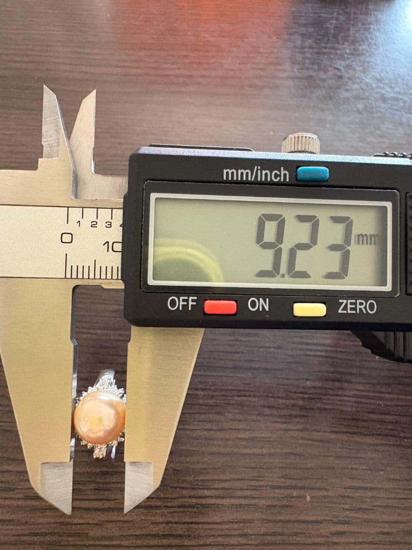 Pt900パールダイヤリング