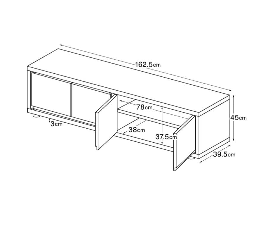 2/13まで　無印良品　ウォールナット　チェストボード 約41×162×84cm