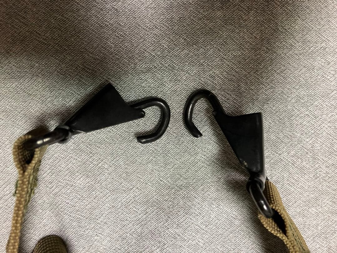 米軍 ピストルベルト H型サスペンダー キャンティーン、キャンティーンポーチ