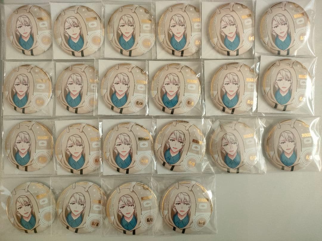 アイドリッシュセブン ラビチューブ缶バッジ 棗巳波 22個セット - メルカリ
