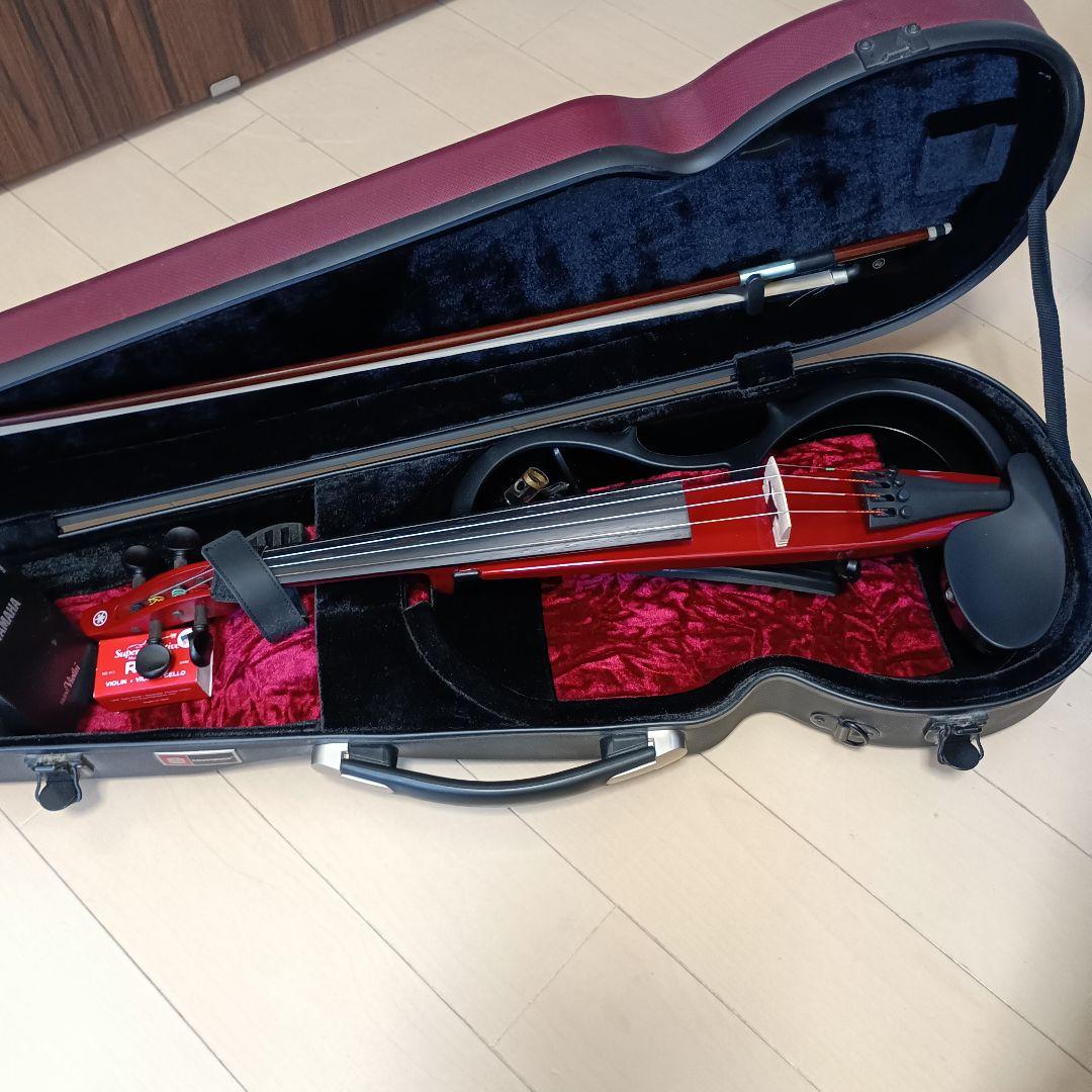 ヤマハサイレントバイオリンYSV104 赤色 ハードケース付き - メルカリ