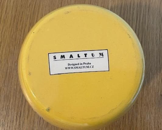 【希少品】SMALTUM スマルタン　チェコ　シュガーポット