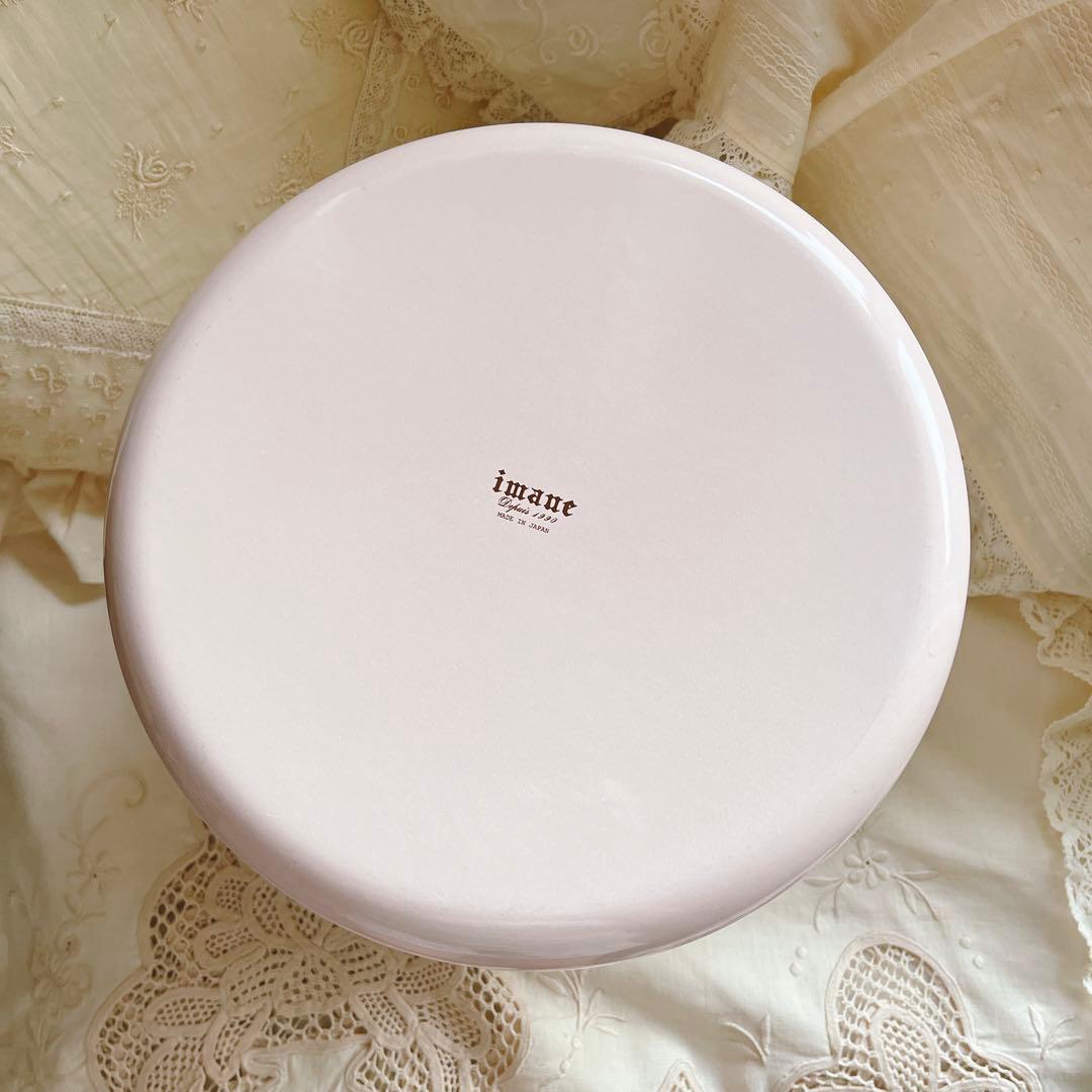 お値下げ♡イマンダイアナローズホーローライスキャニスター缶マニー薔薇アンティーク