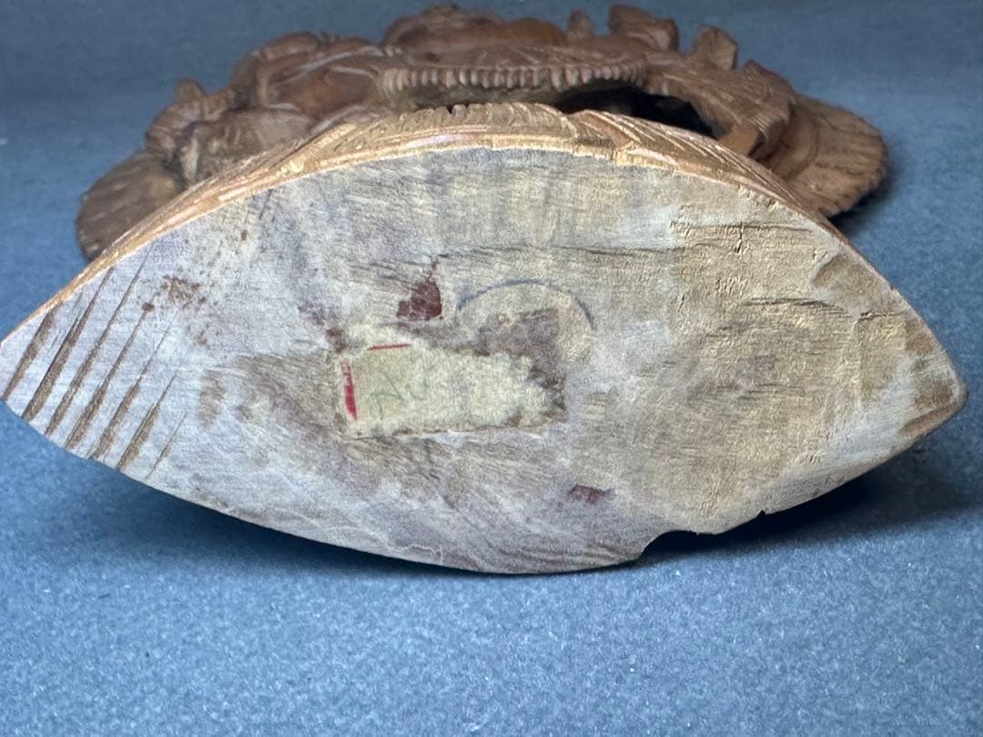 インド　白檀　木彫り　仏教美術　仏像 骨董 木像　木製　仏教　密教　置物