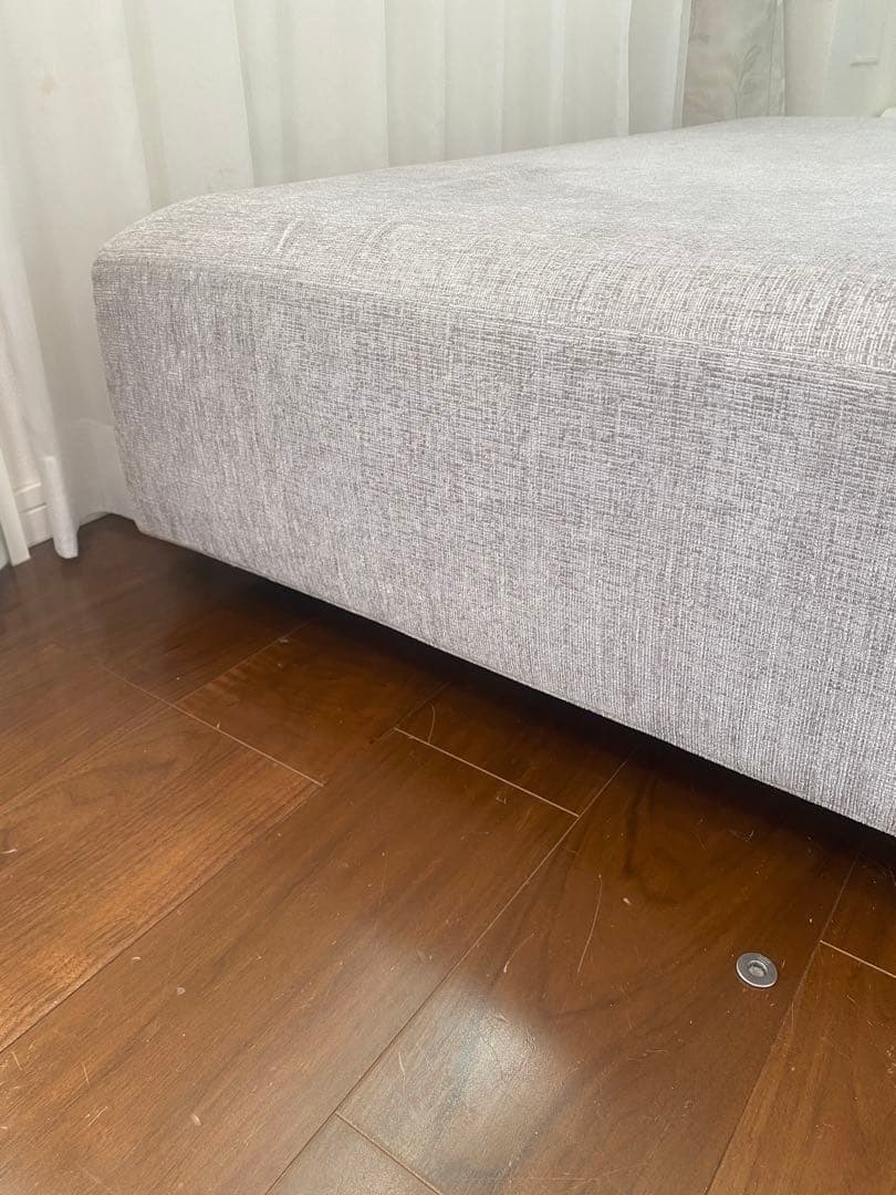 MASTERWALコンポジット システムソファ オットマンロング130シルバー