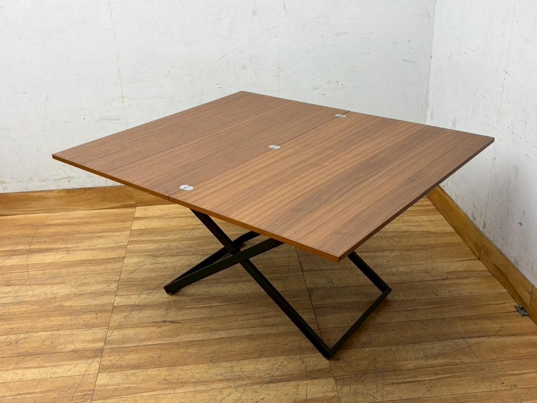 H7953☆美品☆ボーコンセプト☆ルビ☆アジャスタブルテーブル昇降伸長式テーブル