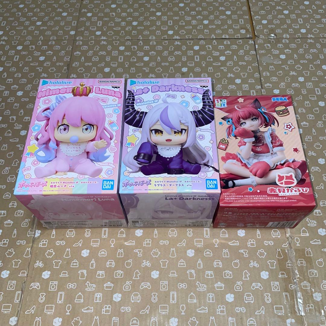 ホロライブ ホロベイビーズ 姫崎ルーナ ラプラス ちょこのせ 赤見か