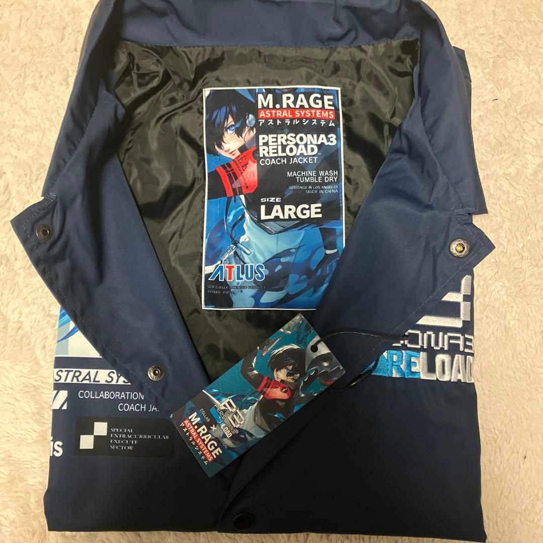 米国・カナダ限定】M.RAGE PERSONA3 ジャケット ペルソナ3 L - メルカリ