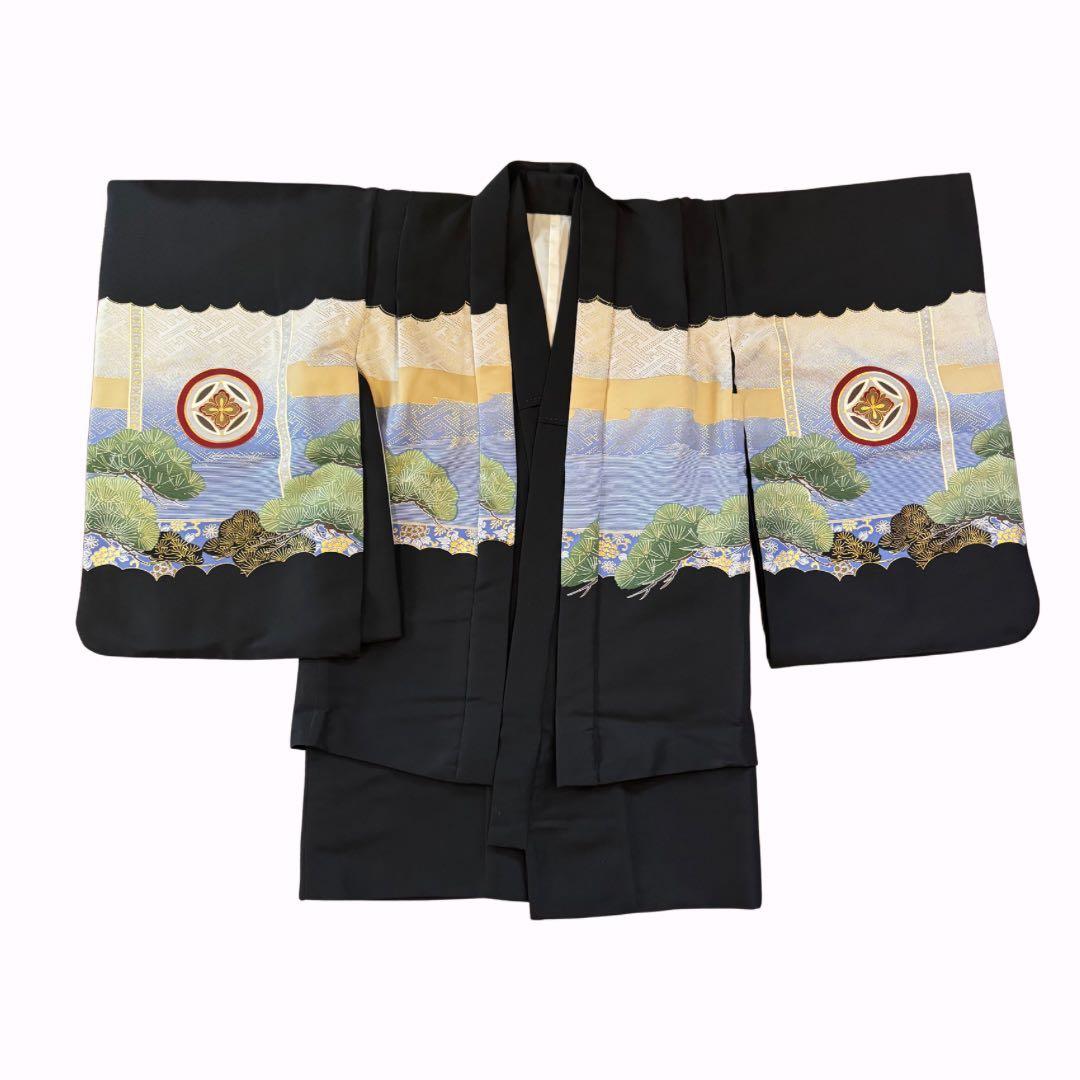 男の子着物　羽織り　襦袢　七五三