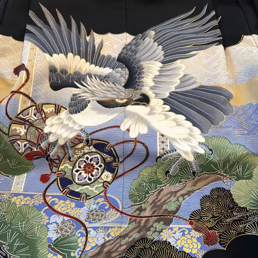 男の子着物　羽織り　襦袢　七五三