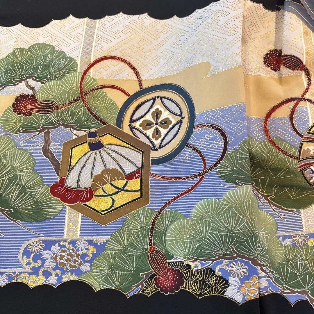 男の子着物　羽織り　襦袢　七五三