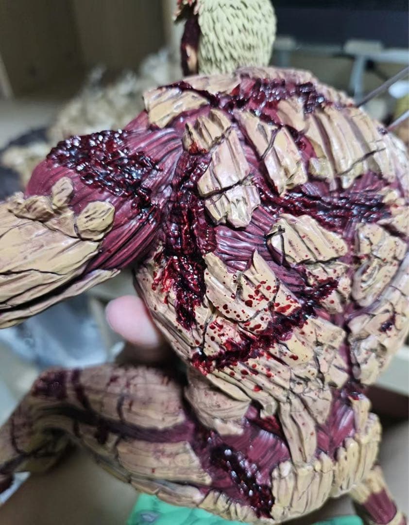 進撃の巨人 鎧の巨人 ガレージキット ガレキ スタチュー⑨ - メルカリ