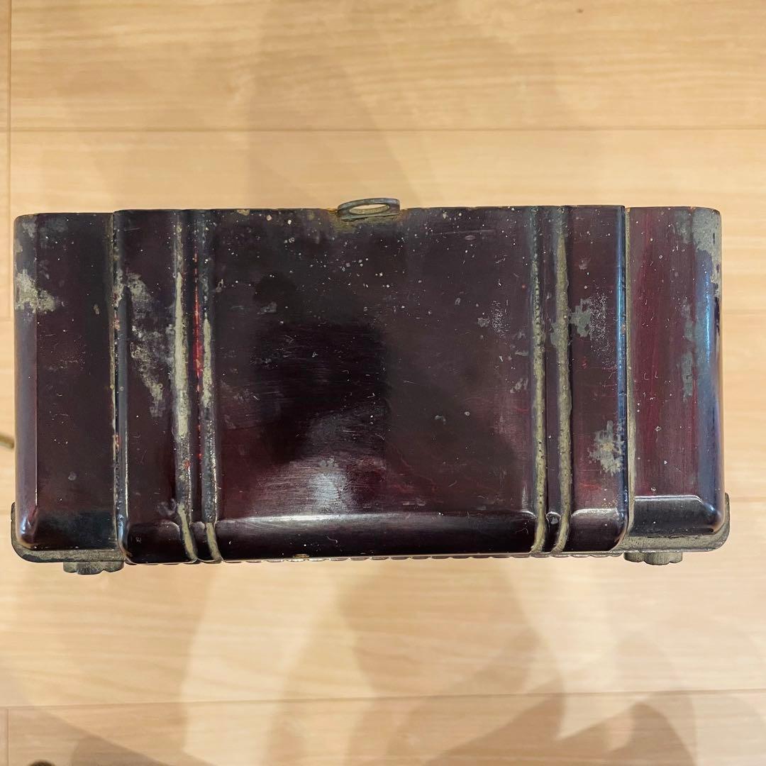 昭和レトロ アンティーク 津田時計 振り子時計 木製枠 掛時計 ゼンマイ式