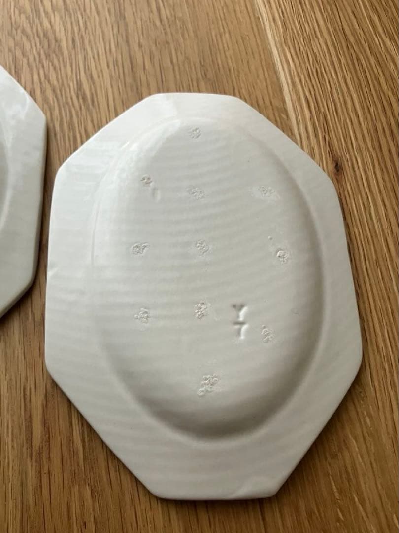 岡田直人 オクトゴナル プレート 八角 長皿 2枚セット - メルカリ