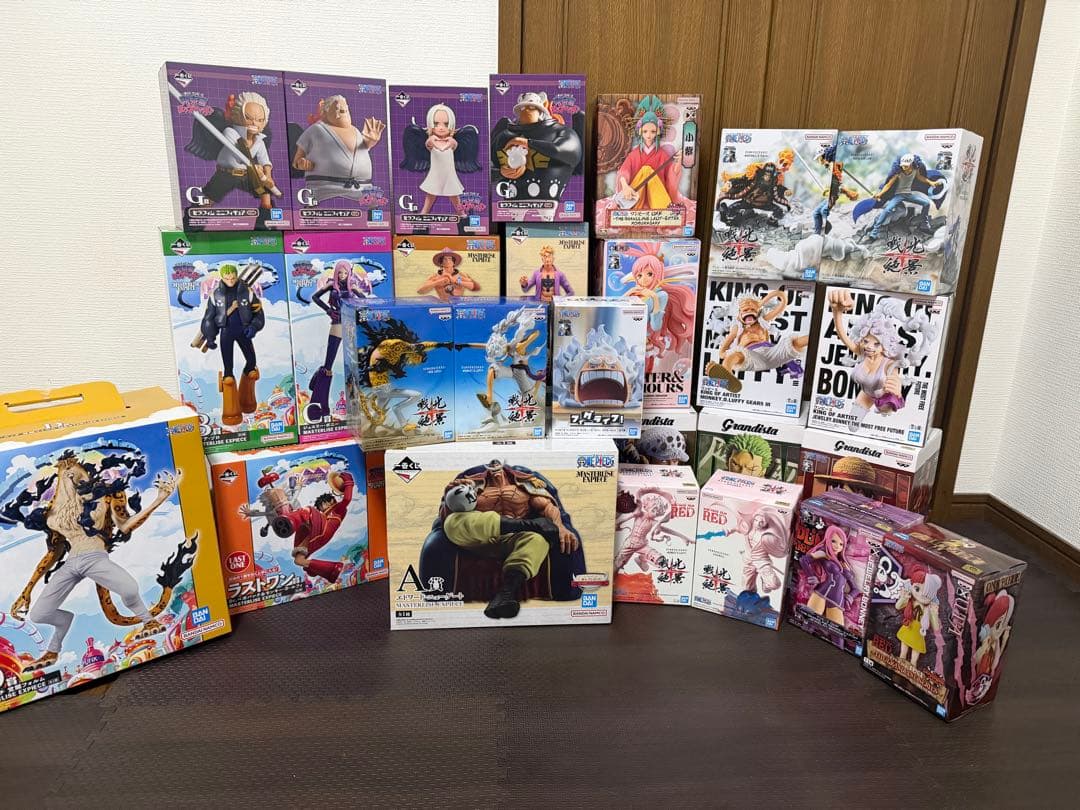 ワンピースフィギュアまとめ売り 引退 - メルカリ