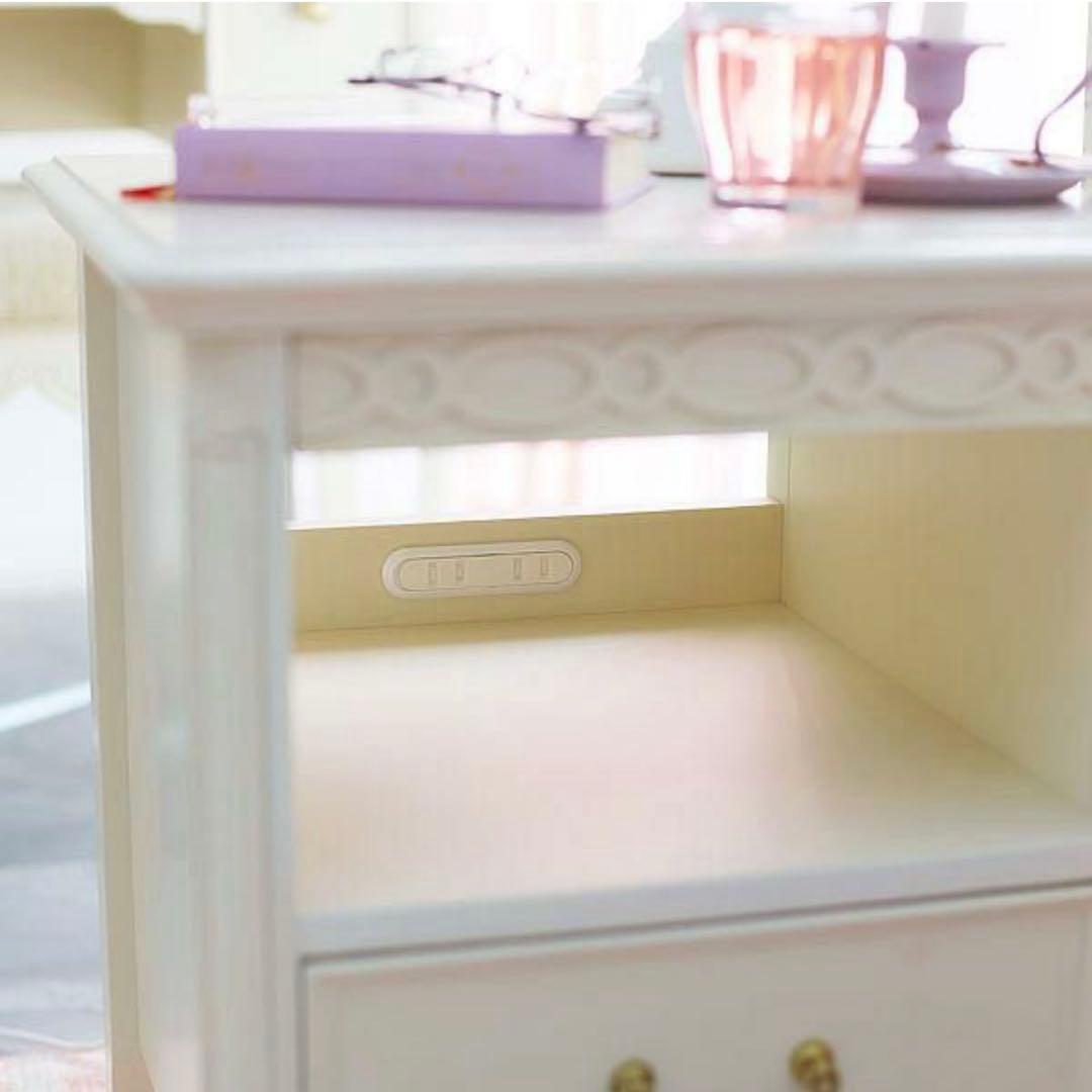 【リリー】ロマプリ ジャルダンサイドチェスト ホワイト