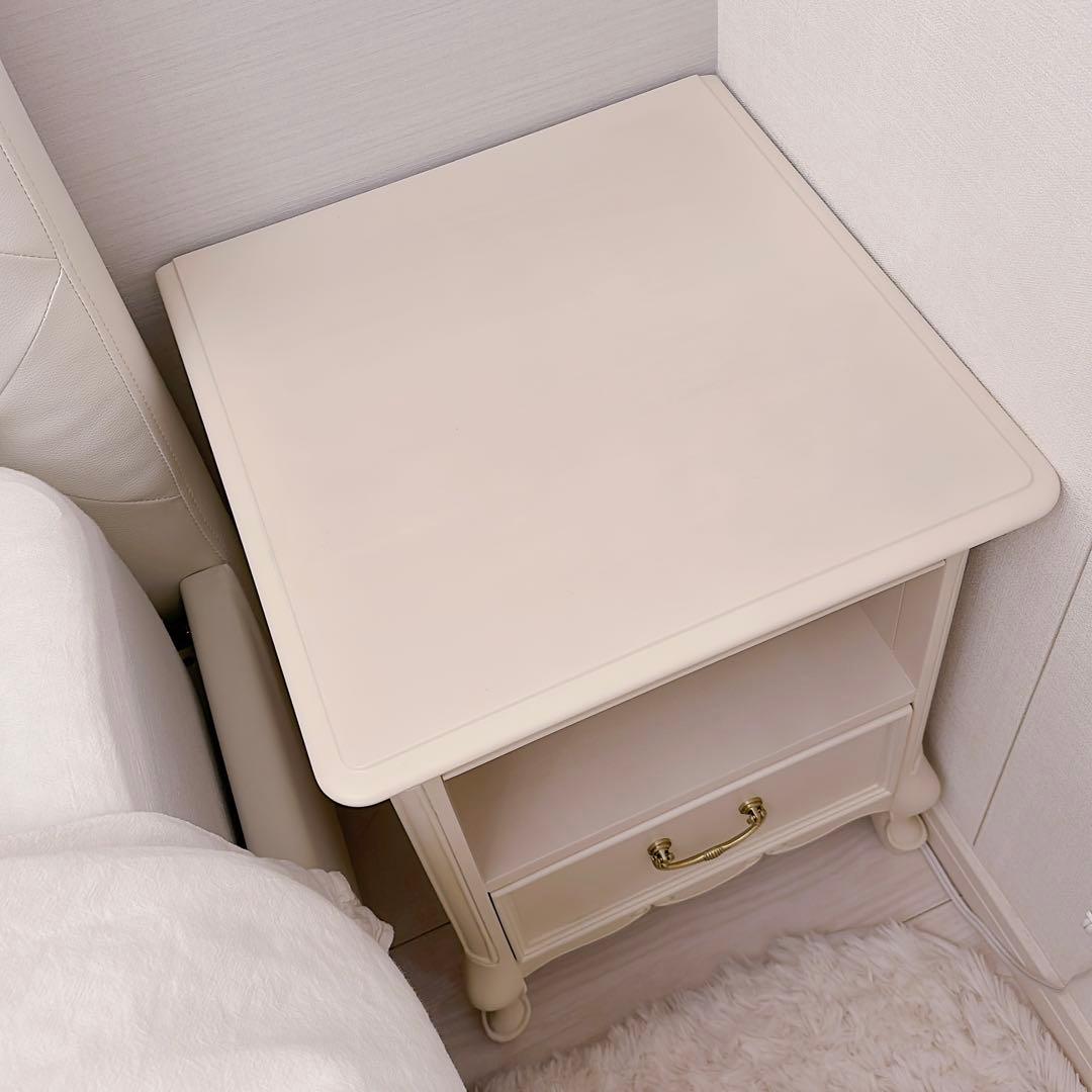 【リリー】ロマプリ ジャルダンサイドチェスト ホワイト