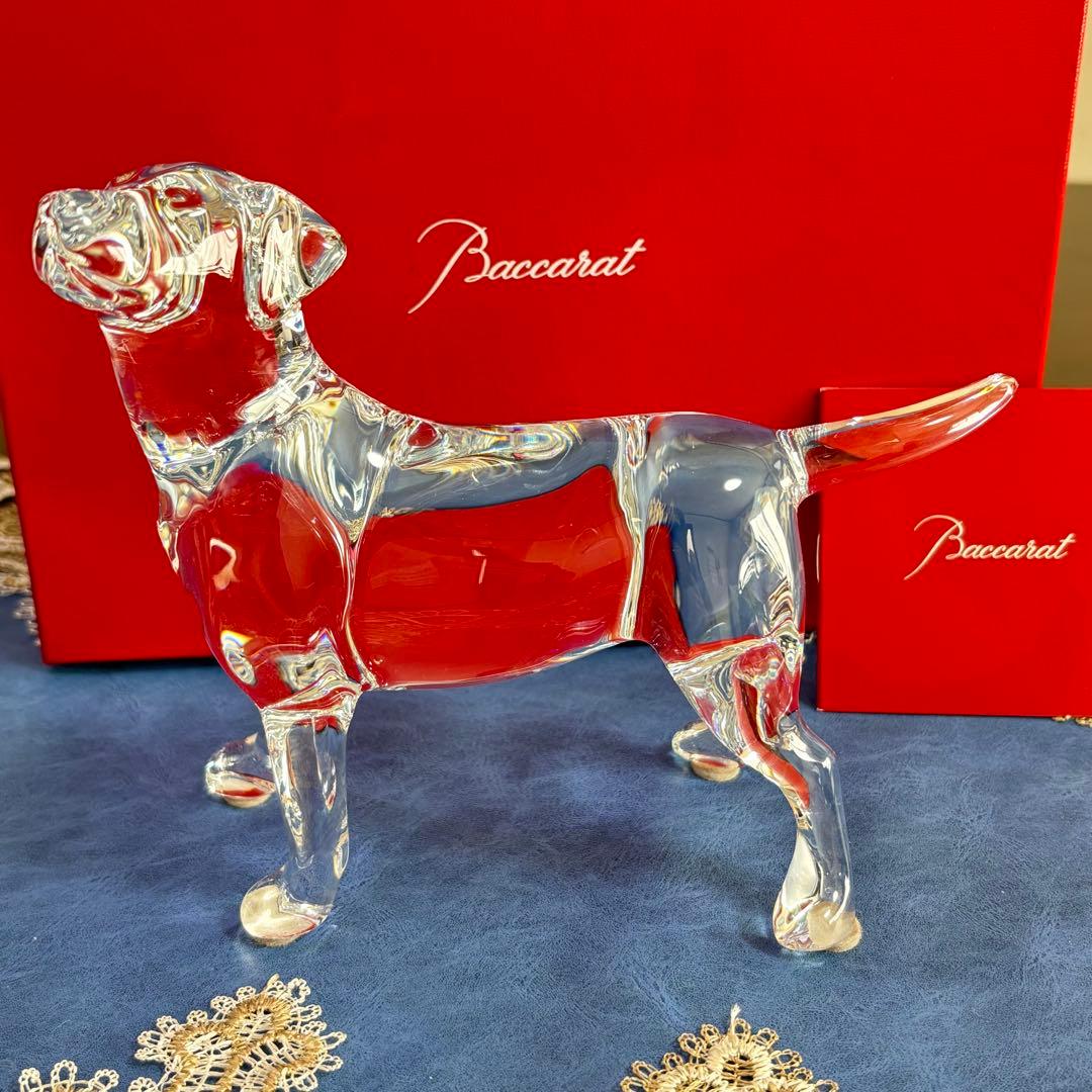 Baccarat バカラ ラブラドール　置物