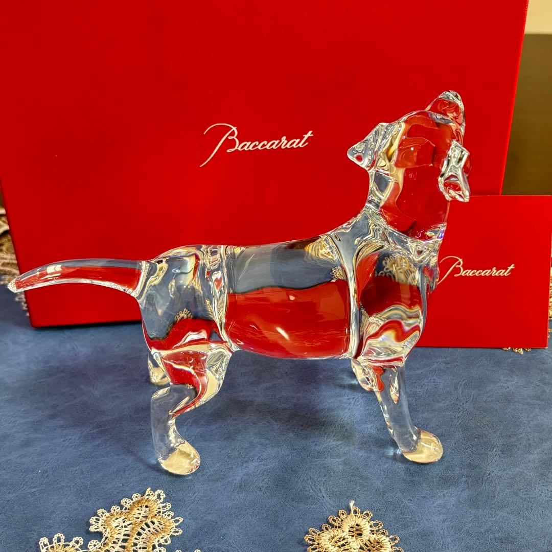 Baccarat バカラ ラブラドール　置物