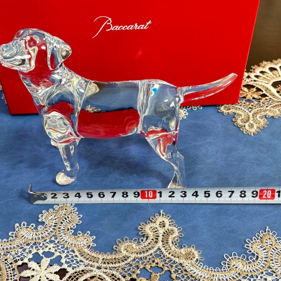 Baccarat バカラ ラブラドール　置物