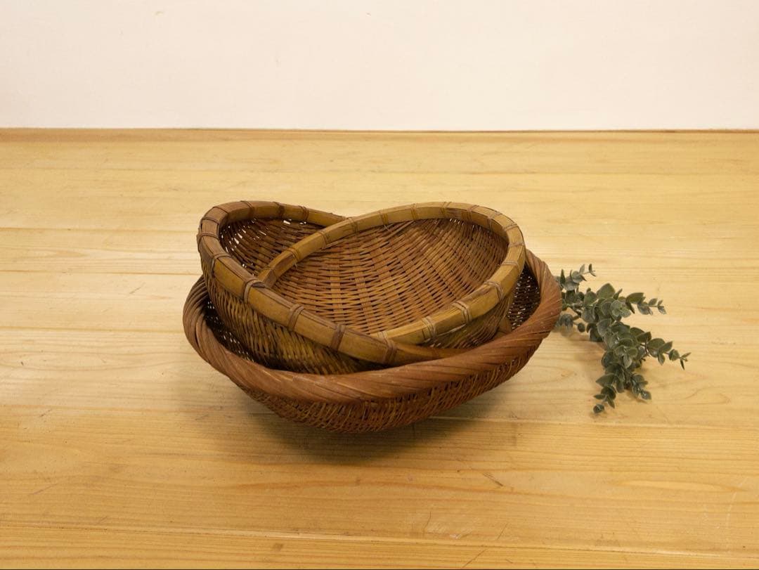 ローボード　無垢材　木製　収納棚　2段　古道具　古家具　ビンテージ　アンティーク