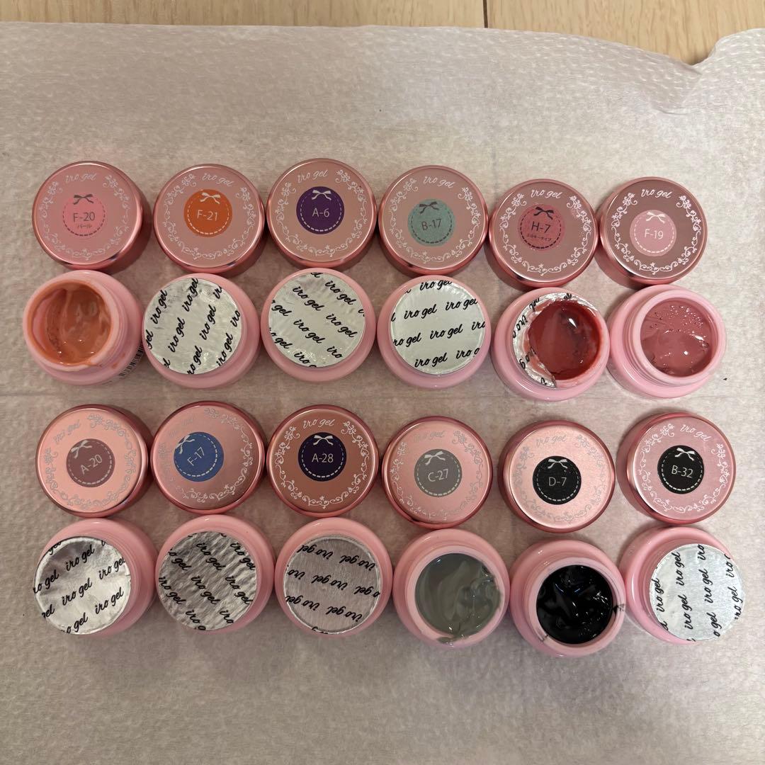 イロジェル ネイルタウン カラージェル まとめ売り　39色