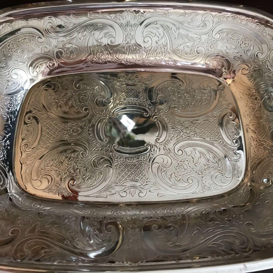 未使用　イギリス王室御用達　mappin&webb トレイ