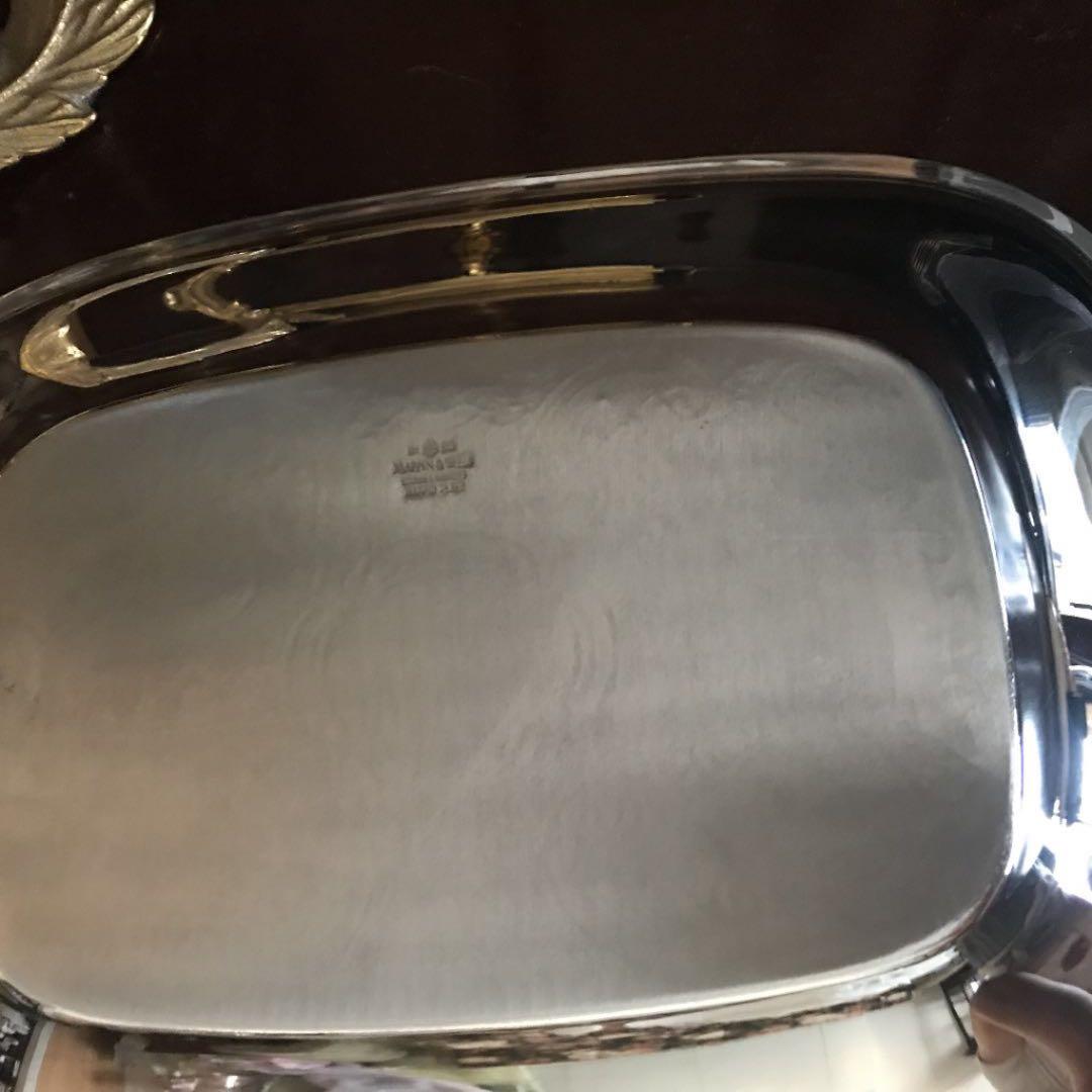 未使用　イギリス王室御用達　mappin&webb トレイ