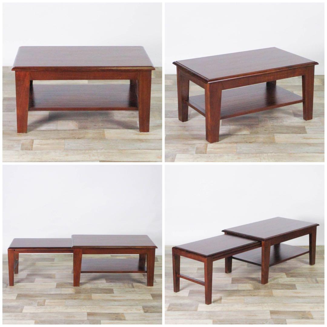 E 新品 アジアン テーブル ローテーブル ちゃぶ台 センター 拡張 座卓 バリ