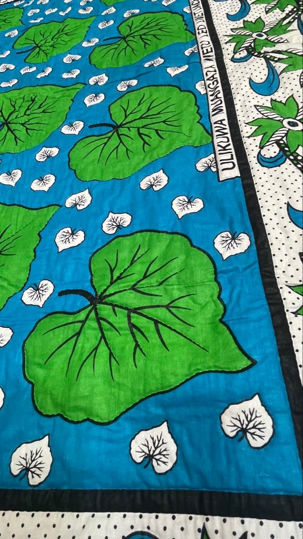 アフリカ布 パッチワーク タペストリー ハンドメイド キルティング