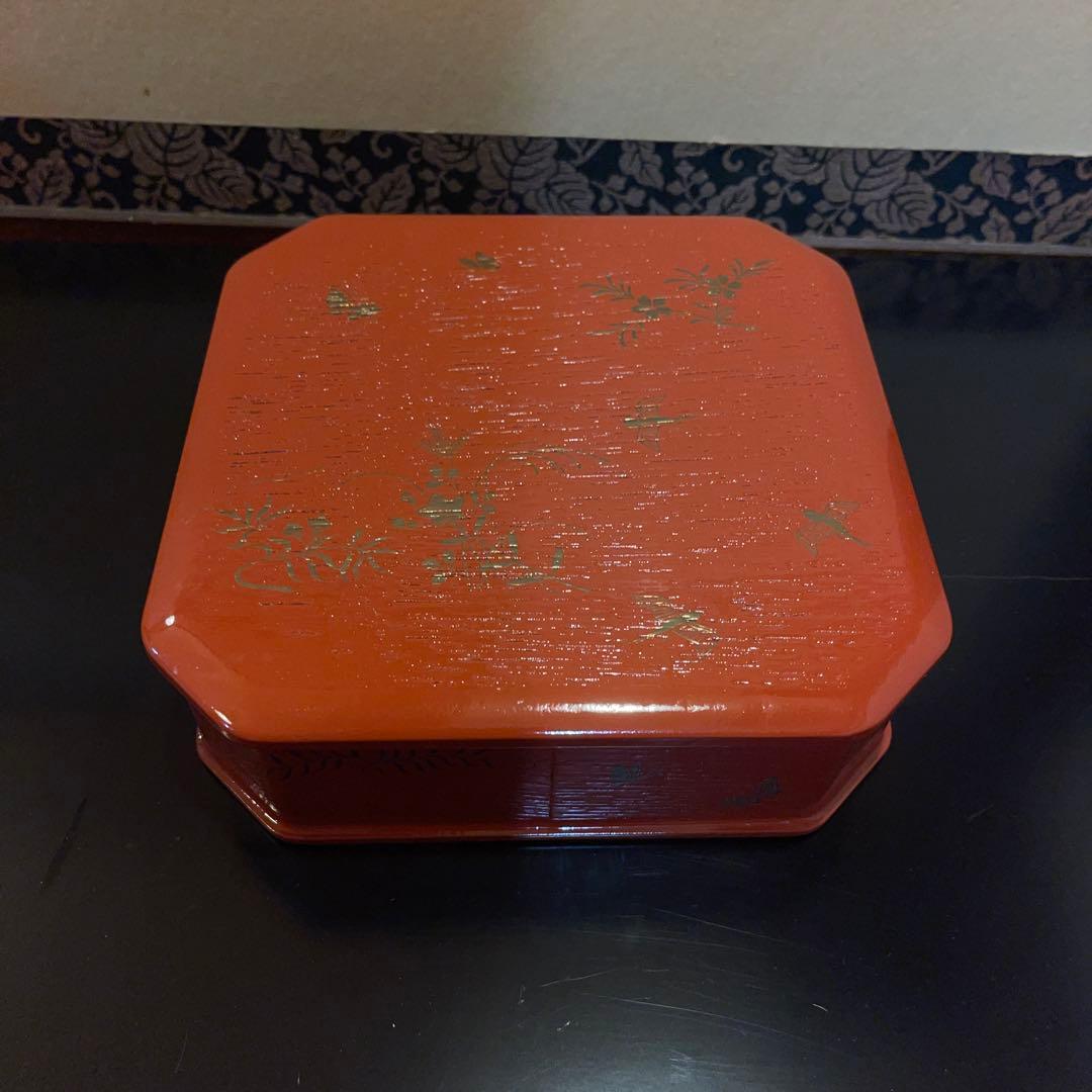 茶道具 朱縁高重花鳥絵 蓋付の通販はau PAY マーケット - 輸入雑貨の