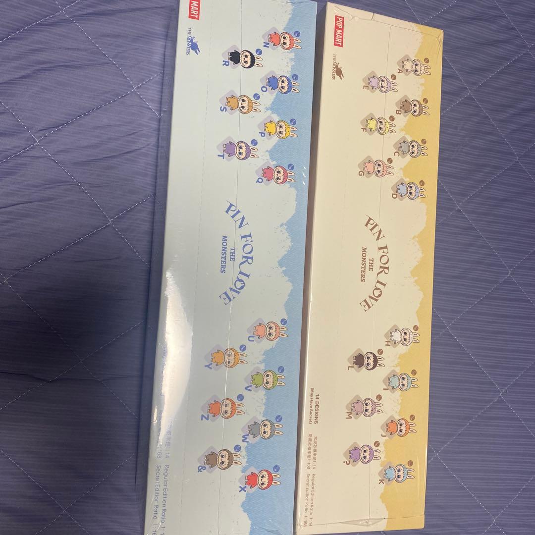 PIN FOR LOVE アソートボックスセット　イニシャル　ラブブ